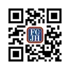 A blue and red logo is on top of the black background.